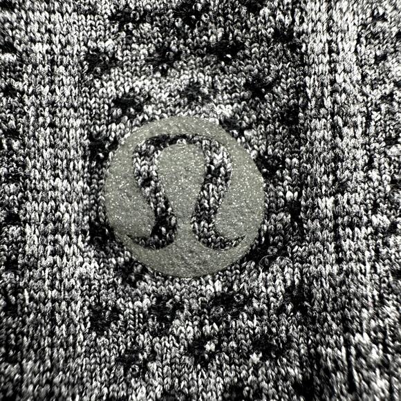 Lululemon Swiftly Tech Short Sleeve Crew Silverescent X-STATIC Heathered Black 8 - Picture 3 of 6